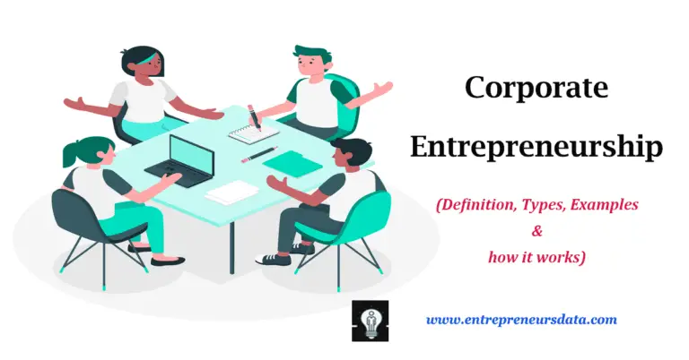 Corporate Entrepreneurship: Definition, Types, Examples & how it works 1 Corporate Entrepreneurship: Definition, Types, Examples & how it works